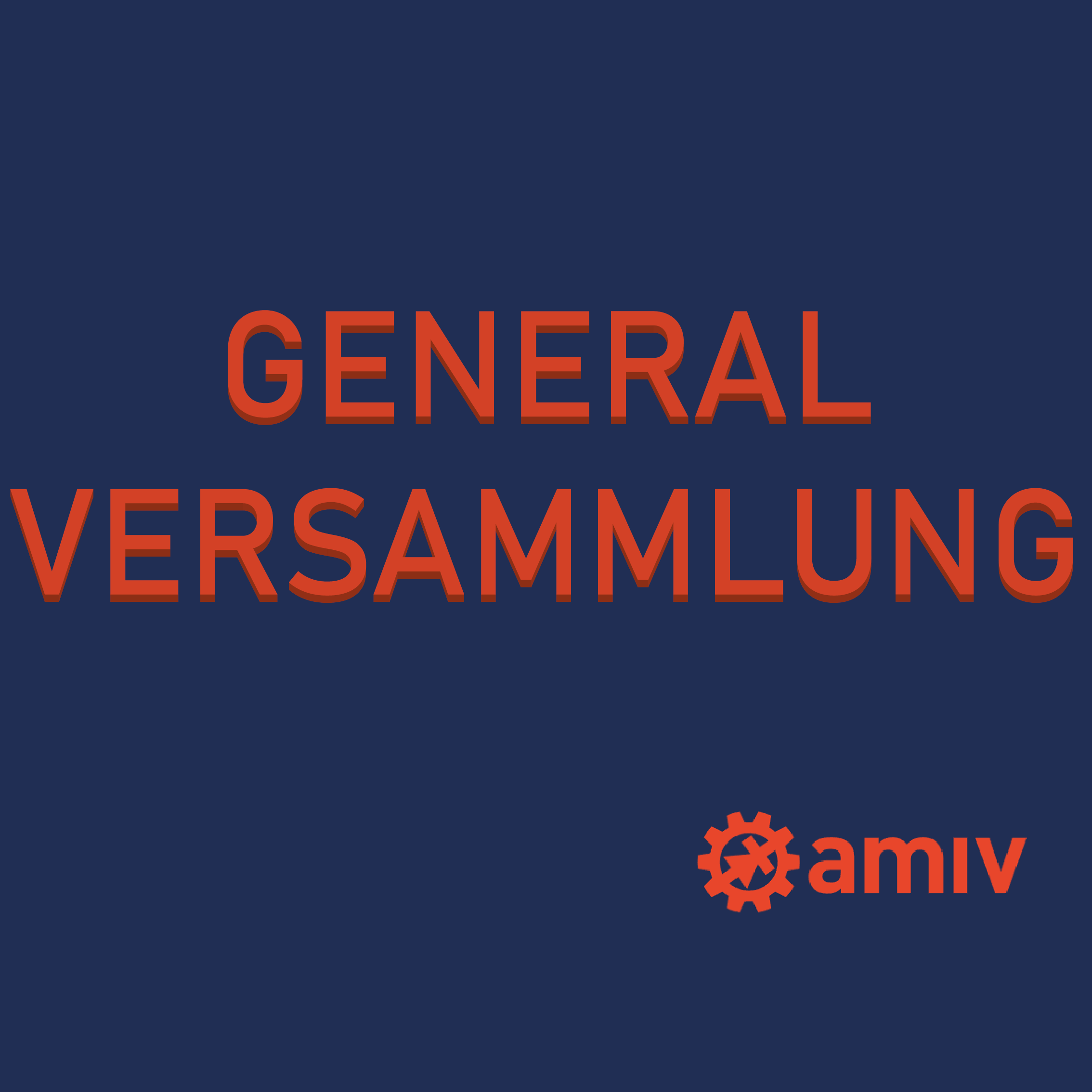 AMIV General Assembly